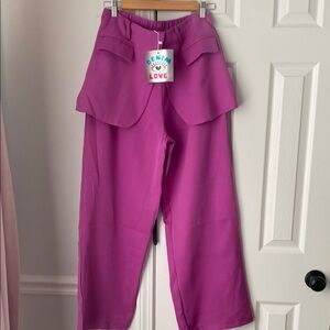 Vibrant Purple Pants